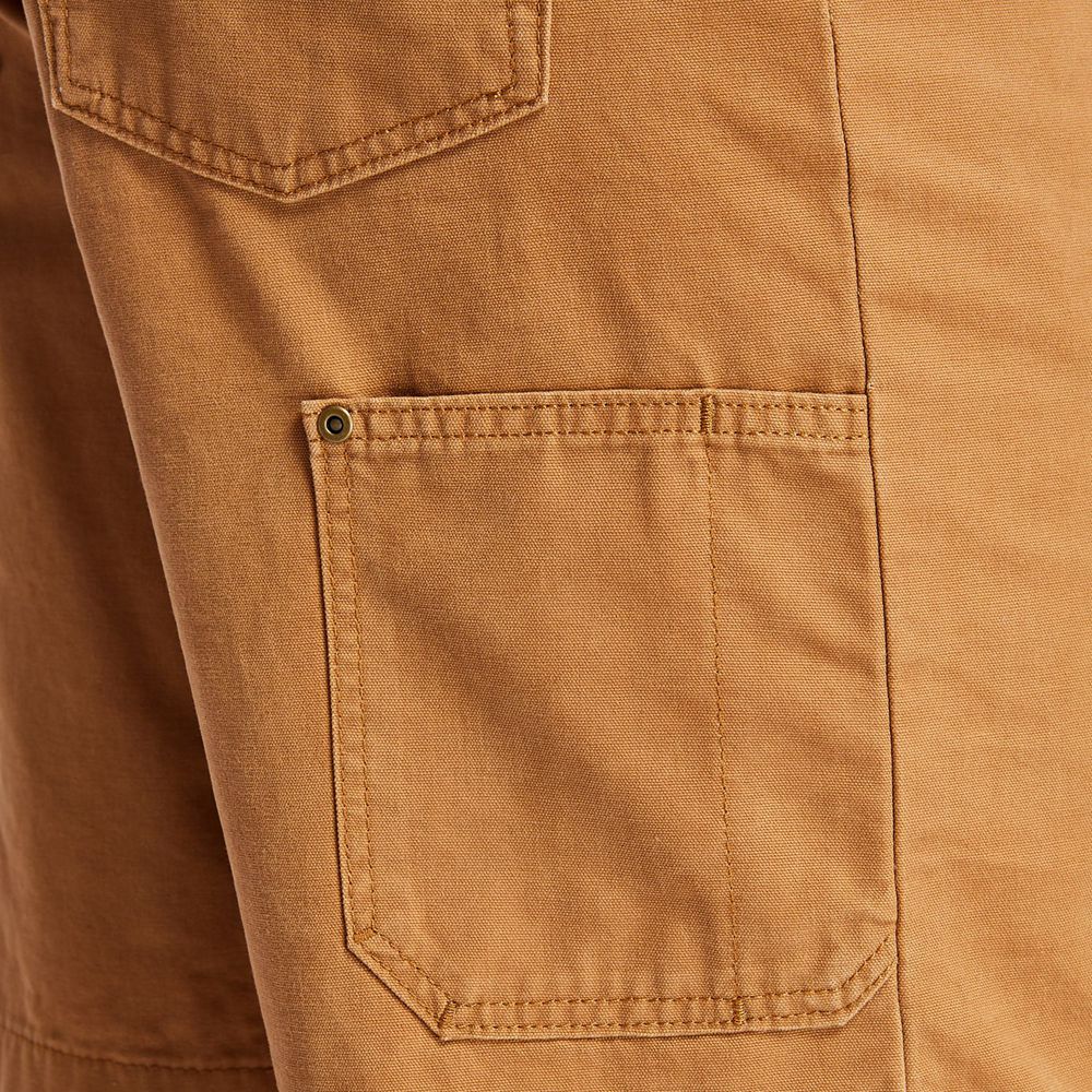 Timberland Mens Shorts PRO® Son-of-a Canvas Work - Brown - India IM1930427